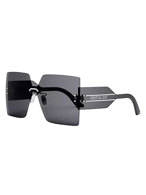 Dior DiorClub M5U Palladium Geometric Sunglasses